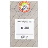 Chrome Finish Overlock Needles, Organ ELx705CF (10pk)